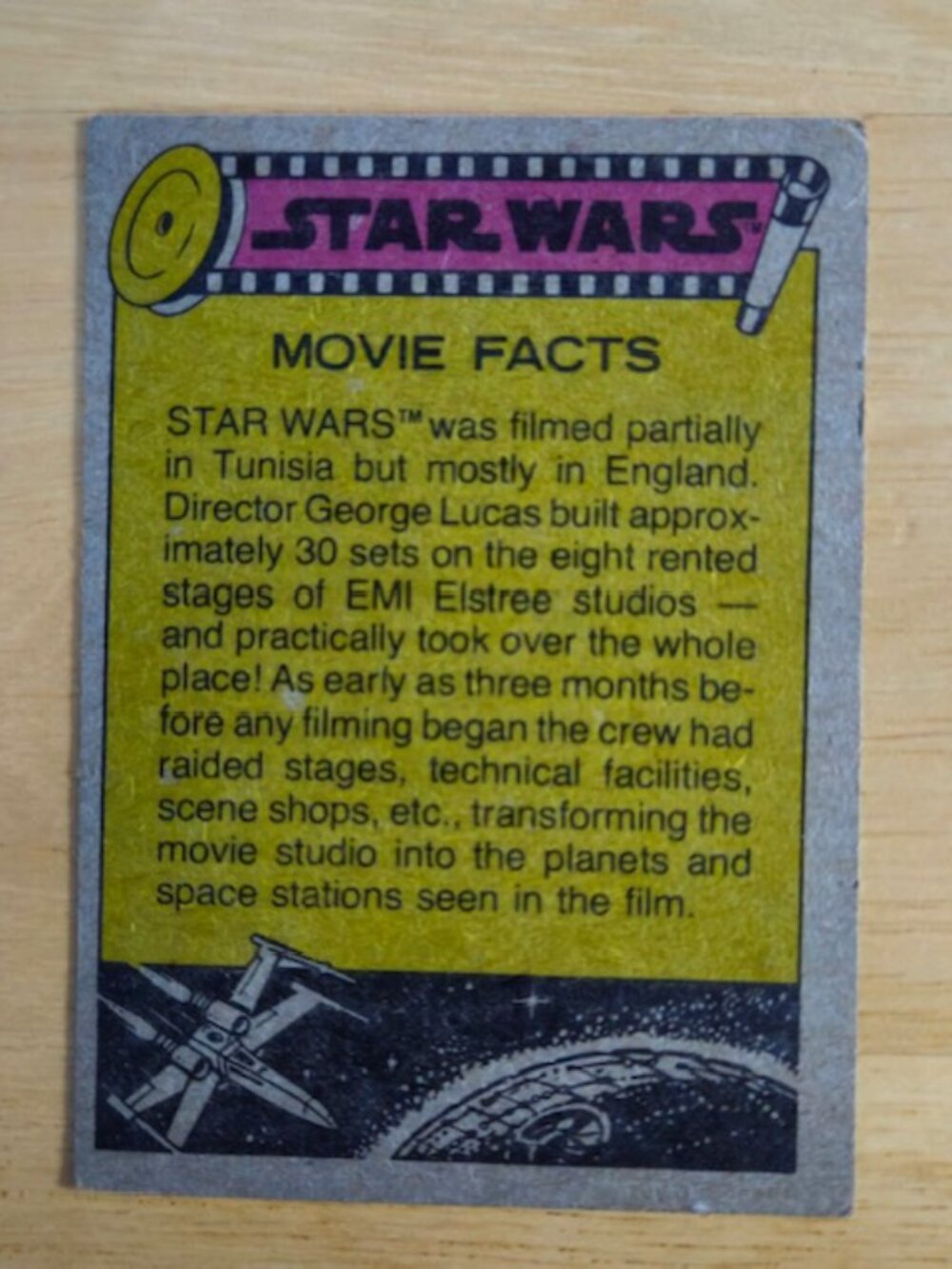 TOPPS 1977 R2-D2 Is Missing Trading Card #18 - Picture 2 of 2